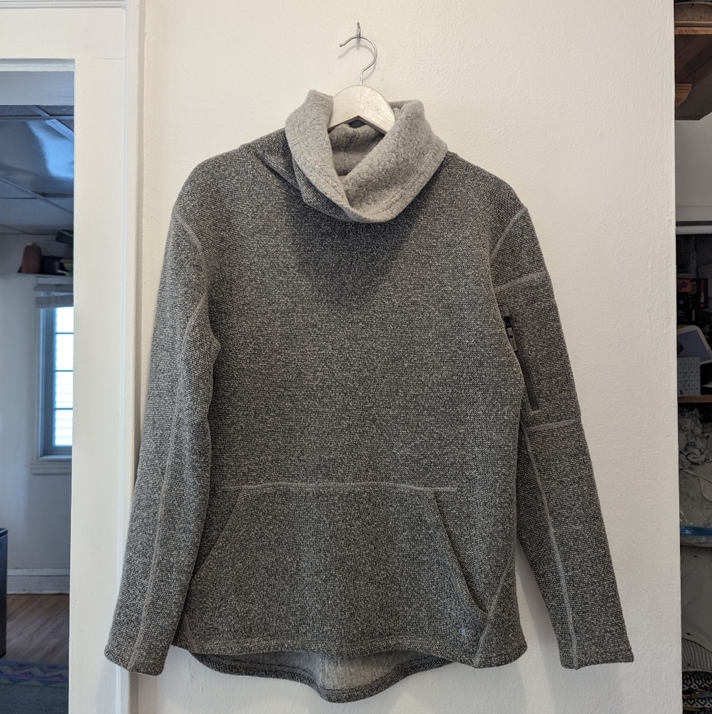 Smartwool Women's Hudson Trail Pullover Fleece Sweater LARGE